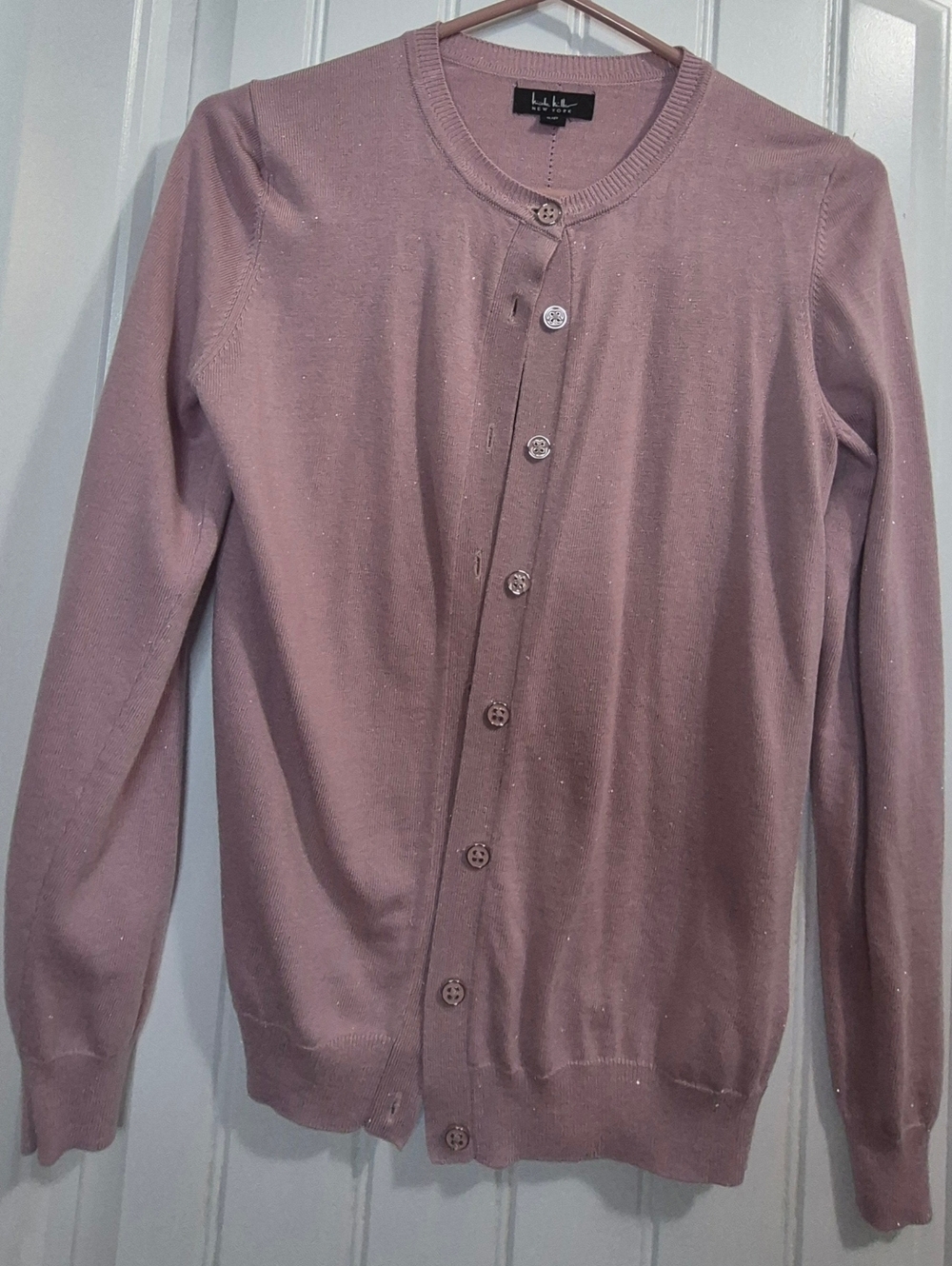 Womens Nicole Miller Cardigan Size Small